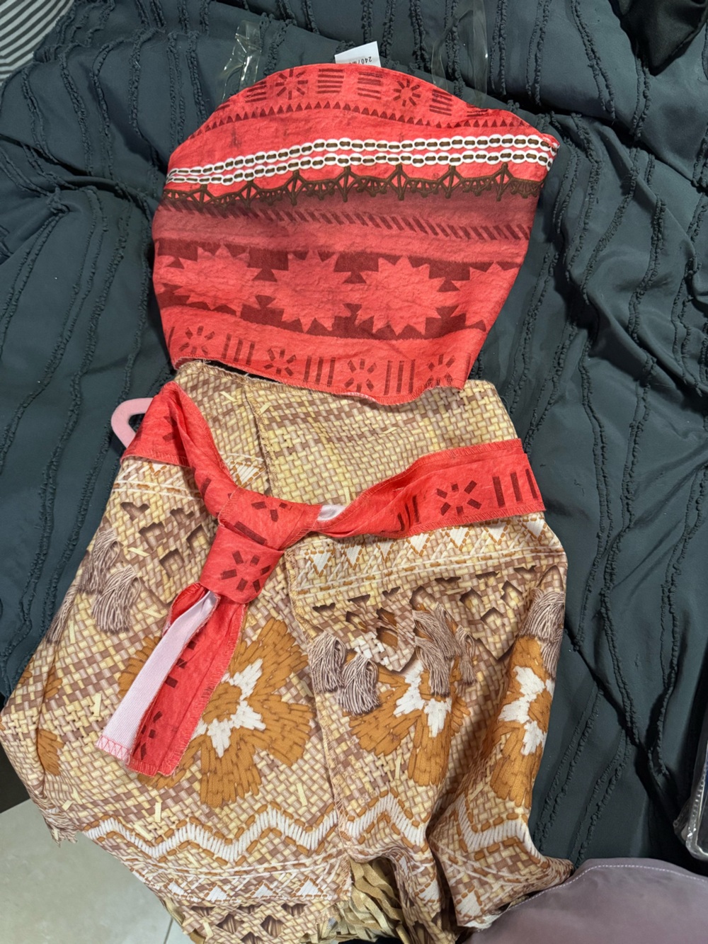 Disney Official Moana Princess costume 4-6x
